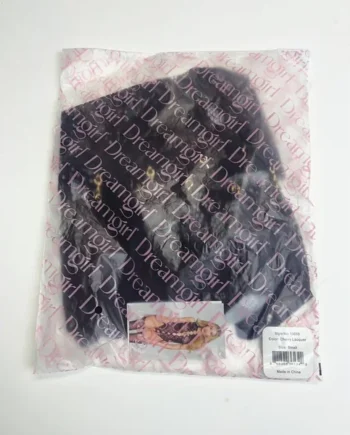 Mosaic Lace Open Crotch Garter Teddy – Cherry Lacquer XL