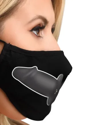 Mouth-Full Dildo Face Mask