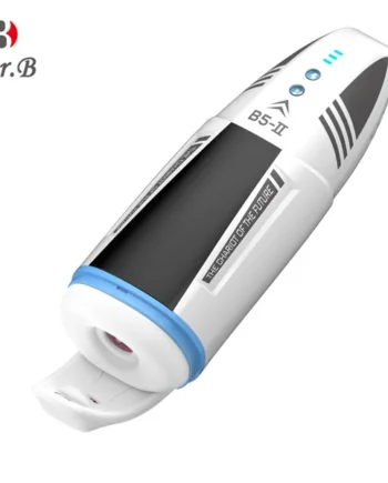 MR B5 tongue licking sucking Electric shock vibrating Male masturbation cup