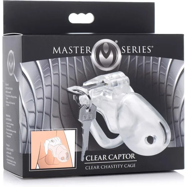 MS Clear “Captor” Chastity Cage