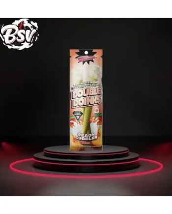 Munchies Double Doinks Pre-Rolls 2ct THC-A Peach Cobbler