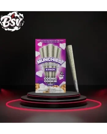 Munchies THC-A Pre-Rolls 5pk Cosmic Cookie
