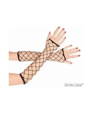 Music Legs Lingerie - Diamond Net Gloves 410