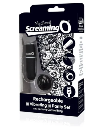 My Secret Charged Remote Control Panty Vibe - Black