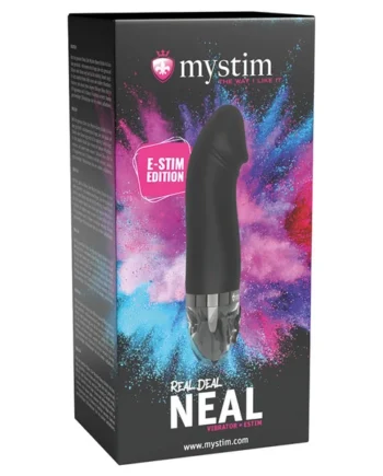 Mystim Real Deal Neal Estim Vibrator - Black
