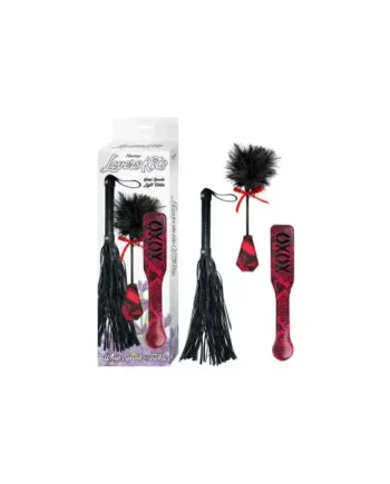 Nasstoys Lovers Kits Whip, Spank, & Tickle 3-Piece Set