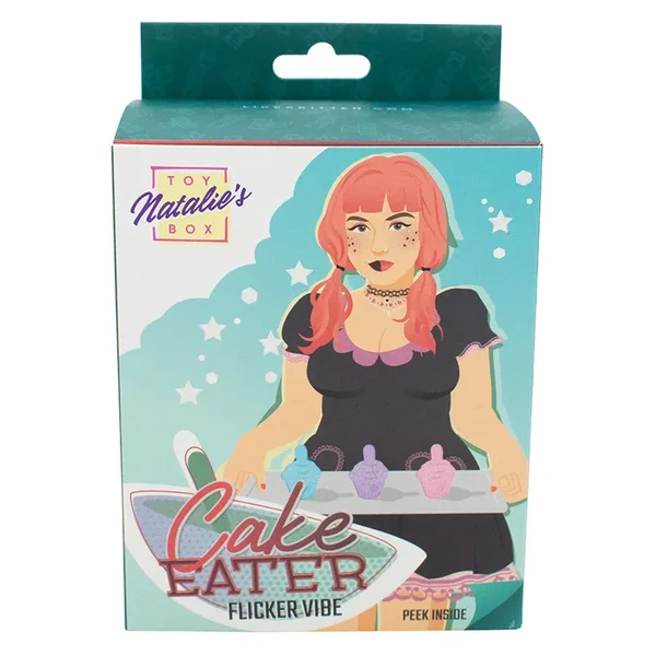 Natalie’s Toy Box Cake Eater Clit Flicker Stimulator-Pink
