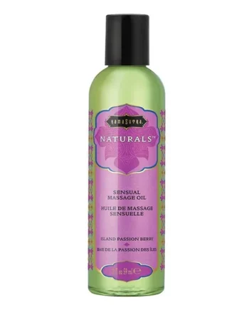 Naturals Massage Oil Island Passion Berry 2oz