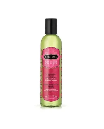 Naturals Massage Oil - Strawberry Divine 8 Fl Oz