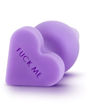 Naughtier Candy Hearts - Fuck Me - Purple