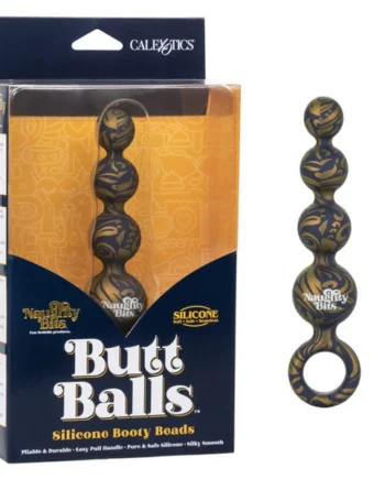 Naughty Bits Butt Balls Silicone Booty Beads