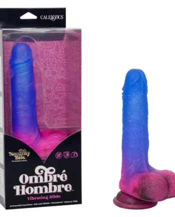 Naughty Bits Ombre Hombre Vibrating Dildo