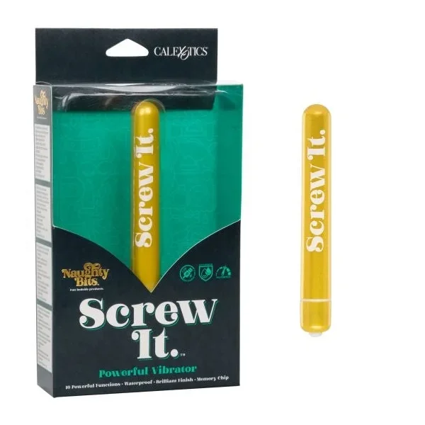 Naughty Bits Screw It – Slim Vibrator