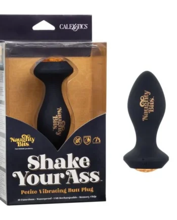 NAUGHTY BITS SHAKE YOUR ASS PETITE VIBRATING BUTT PLUG