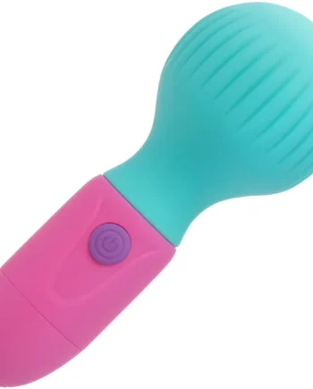 Naughty Bits® To The Max™ Rechargeable Silicone Vibrating Mini Wand By CalExotics