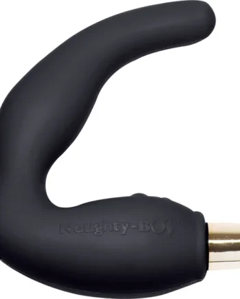 Naughty Boy 7 Speed Prostate Massager By Rocks-Off - Black