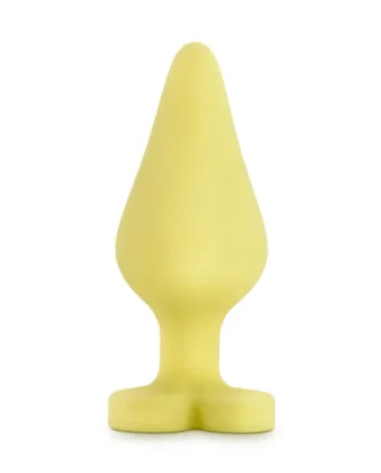 NAUGHTY CANDY HEART SPANK ME YELLOW