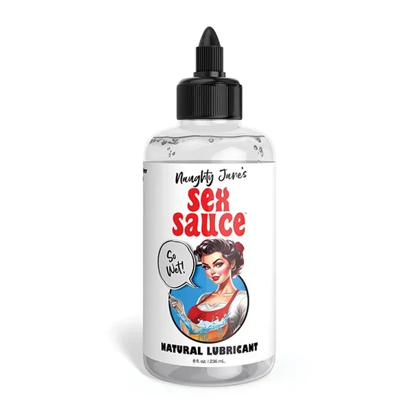 Naughty Jane’s Sex Sauce Natural Lubricant – 8 oz