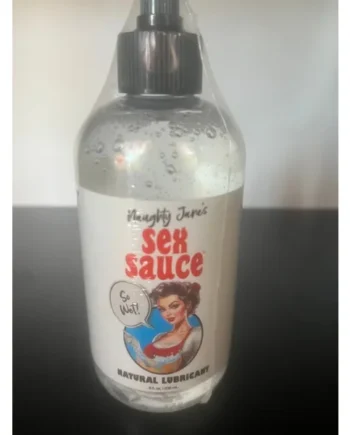 Naughty Jane’s Sex Sauce Natural Lubricant in 8oz/236ml