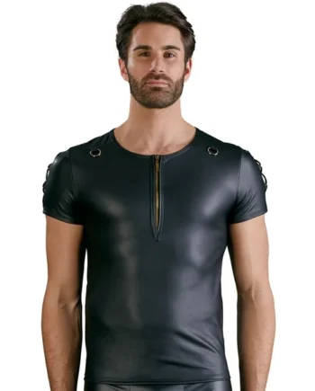 NEK Matt Black Straight Cut Shirt