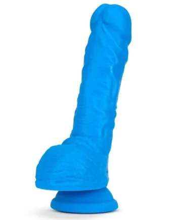 Neo Elite 9" Silicone Dual Density Cock & Balls Dildo