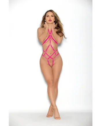 Neon Harness - One Size - Neon Pink