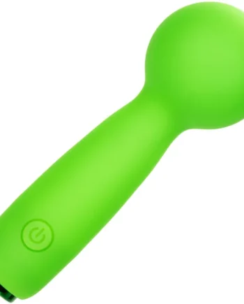 Neon Vibes The Bubbly Vibe Rechargeable Waterproof Silicone Mini Wand Vibrator By CalExotics