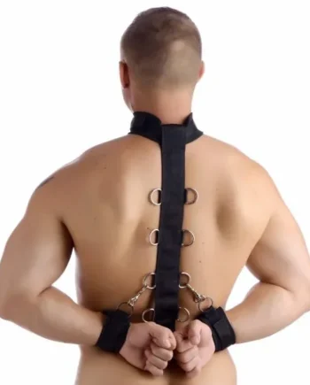 Neoprene Collar To Wrist Restraint Strap