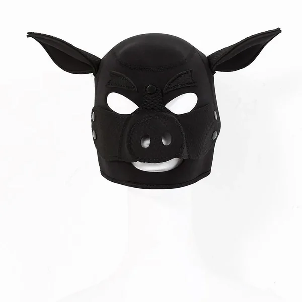 Neoprene Pig Mask Black – Daytona