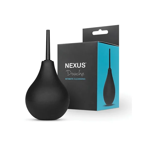 Nexus Non-Return Valve Anal Douche – 224 ml Black