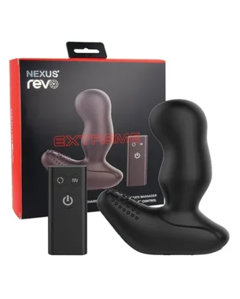 Nexus Revo Extreme Rotating Prostate Massager – Black
