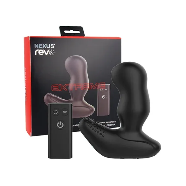 Nexus Revo Extreme Rotating Prostate Massager – Black