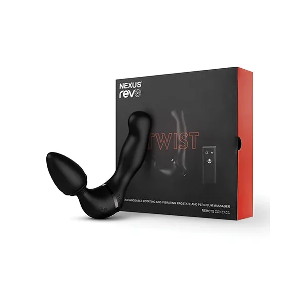 Nexus Revo Twist Rotating & Vibrating Massager – Black