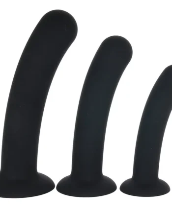 Nexus Silicone Anal Dilator Set in Black