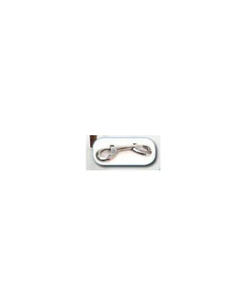NICKEL PLATED SNAP HOOKS 4 PACK