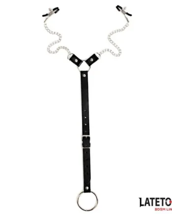 Nipple Clamps With Penis Ring