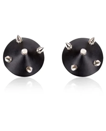 Nipple Covers with Spikes Black