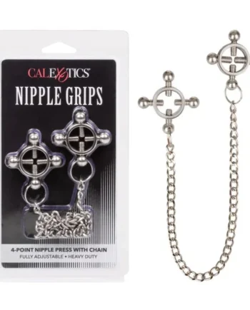 NIPPLE GRIPS 4-POINT NIPPLE PRESS W/ CHAIN