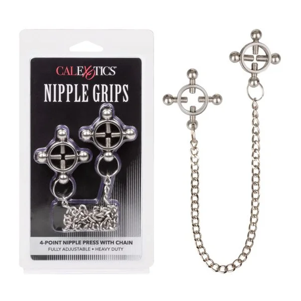 NIPPLE GRIPS 4-POINT NIPPLE PRESS W/ CHAIN