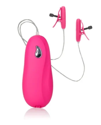NIPPLE PLAY NIPPLE TEASERS VIBRATING HEATED PINK