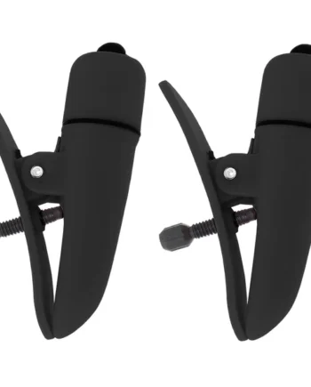 nipple play Nipplettes Vibrating Clamps in Black