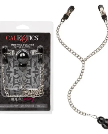 Nipple Play Weighted Dual Tier Nipple Clamps