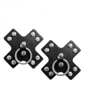 Nipplicious Seducer Leather Pasties With Ring
