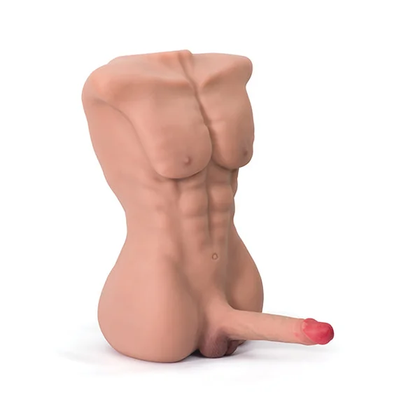 NO ETA Atlas Torso Male Sex Doll with Flexible Dildo