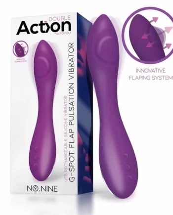No. Nine G-Spot Vibrator Flap Function Magnetic USB Silicone
