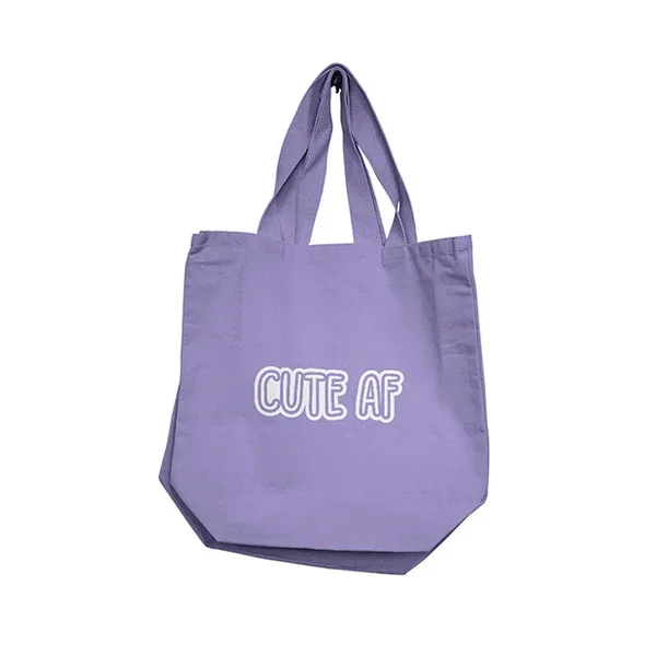 Nobu Cute AF Reusable Tote – Lilac