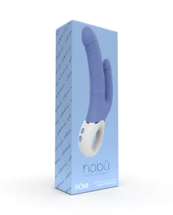 Nobü Essentials – Römi Dual Silicone Vibe – Blue