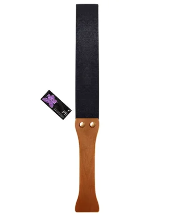 Nobü Fetish – P5 Paddle Wood & Vegan Leather Belter