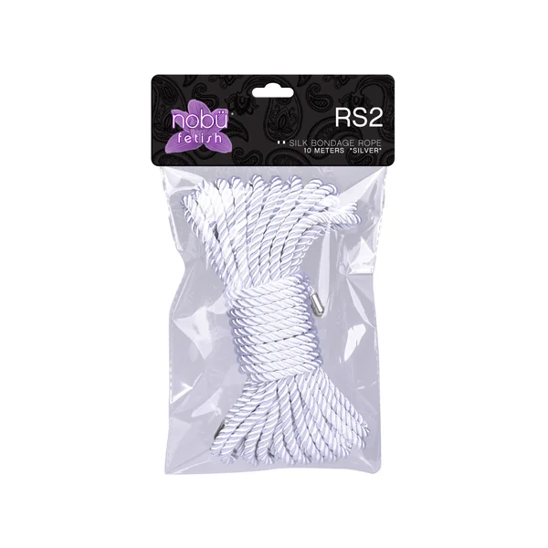 Nobü Fetish – RS2 Deluxe Silky Rope – Silver