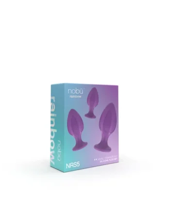 Nobü Rainbow – NRS5 Silicone Plug Set – Purple